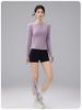 Women's Slim Fit Long Sleeve Sports Top - Autumn/Winter Yoga Running Wear