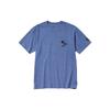 Uniqlo × Studio Ghibli Collaboration SS24 Back Print Round Neck Pullover Short Sleeve T-Shirt Unisex T-Shirt Blue 466794-63