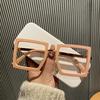 Oversized Ladies Myopia Glasses with Diopter Luxury Anti Blue Light Blocking Short Sight Eyeglasses Prescription To -4.0 Eyewear