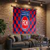 Heidenheim Crest Tapestry Playroom Tapestry, Accessories for Bedroom,Livingroom, dormitory Room Wall Decor Fan Birthday Gifts