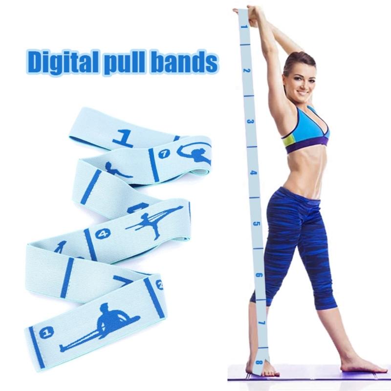 2lots Fitness Resistance Band Exercise Pull Strap Belt Bodybuilding Elastic Band Suitable for Various Fitness Level