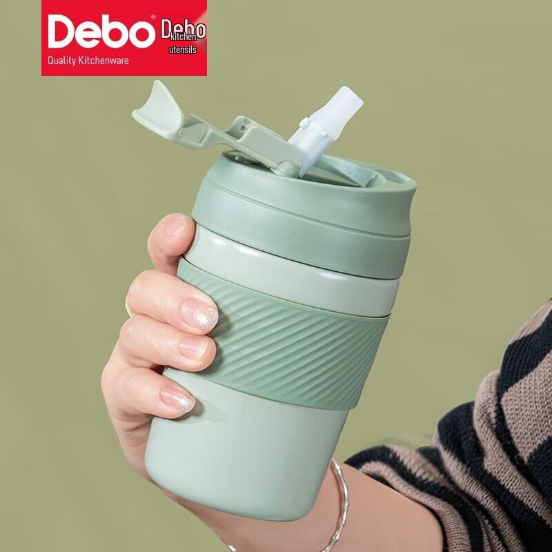 

Debo Double-Layer Ceramic Lined Coffee Cup 320ml