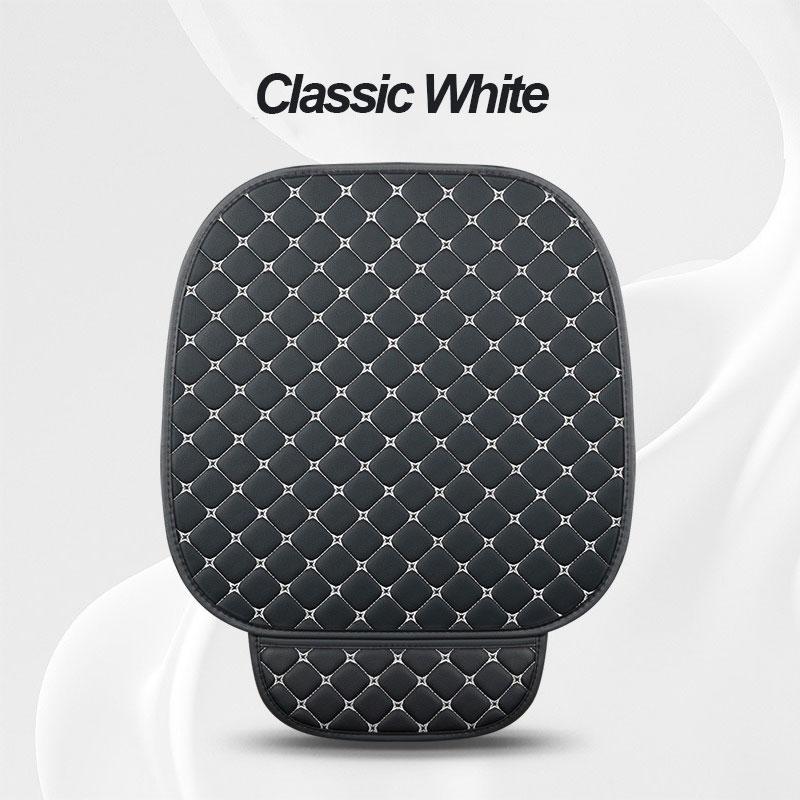 PU Leather Car Seat Cover Universal Seat Cushion Auto Chair Protective Cover Auto Protector Pad with Storage Pocket