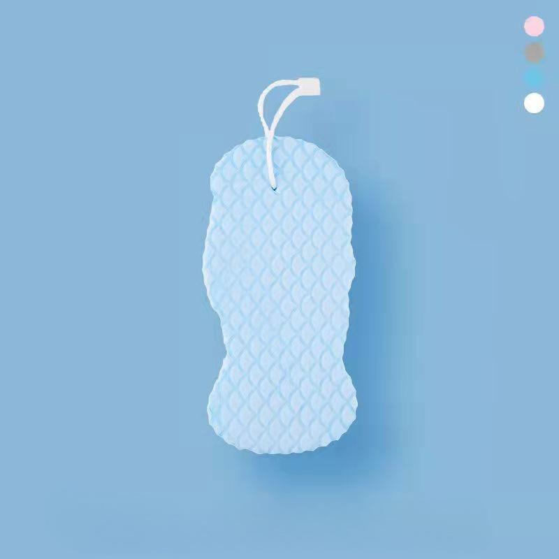 1PC bath towel baby bathing mud and sponge does not hurt the skin, back, and soak bathing children's bathing magic tool