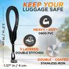 RoofPax 6 Rooftop Cargo Tie Down Hook Straps Waterproof To Strap Down Any Car