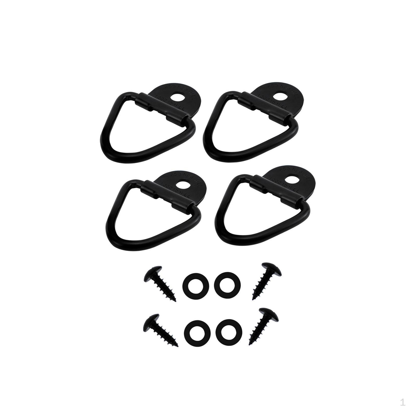 

Грузовой V-образный крепежный болт из углеродистой стали, прочные крепежные кольца на 1000 фунтов для домашнего хозяйства 4 Pieces Hooks