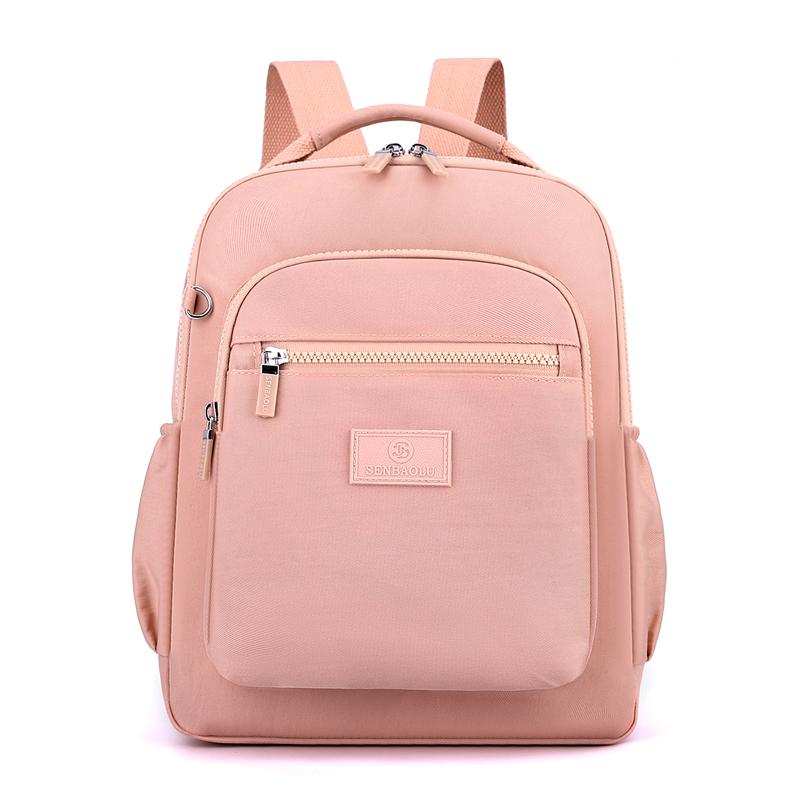 Fashion Multi pockets Women Backpack High Quality Fabric Female Travel Backpack Pretty Style Girls Shopping School Backpack sac
