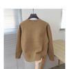 Men's Solid Color Round Neck Winter Pullover Sweater - Soft, Stylish, Youthful Knitwear