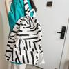 Stripes Zebra Unisex Student Daypack With Laptop Pocket For School And Commute