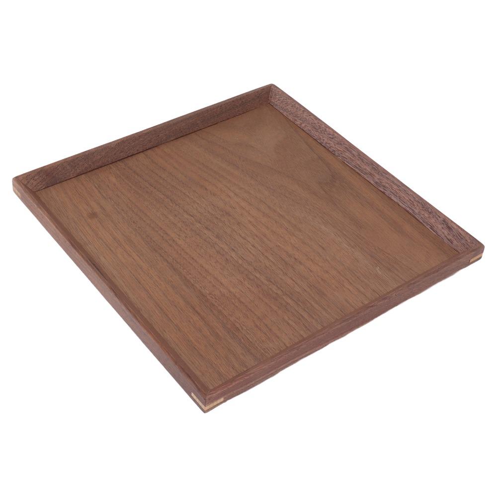 Square Wooden Serving Tray Wooden Wooden Platter Tea Serving Serving Tray Dining Room