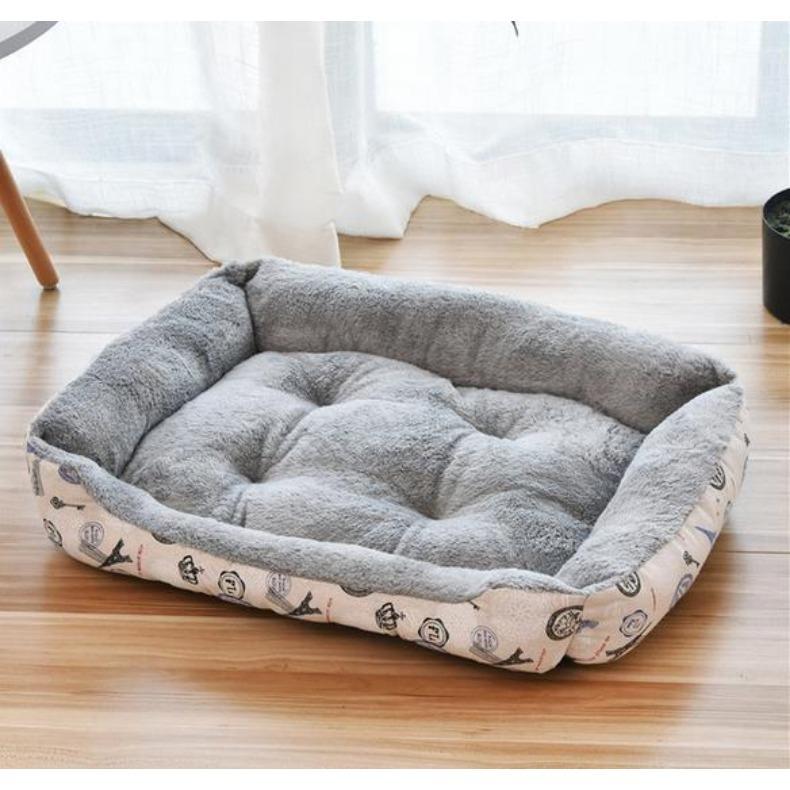 Soft Pet Bed Flannel Thickened Pet Fleece Dog House Soft Fleece Nest Dogs Baskets Mat Puppy Kennel For Cat Breathable Pets Bed