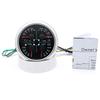 85mm Oil Pressure/water Temperature/fuel/voltmeter 4 In 1 Multifunction Gauge 0-10bar Oil Pressure or Water Temperature Sensor