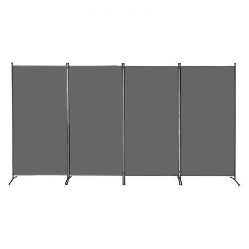 VEVOR Room Divider, 4 Panels Room Divider, Folding Privacy Screen and Portable Partition Divider for Room Separation