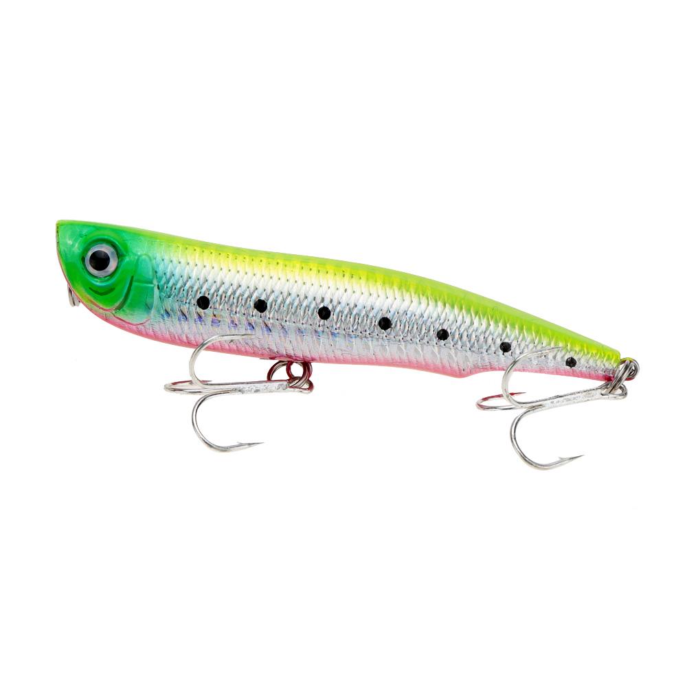 1pcs Shallow Water Fishing Tackle Fishing Lure Popper Hard Bait 105mm Celsius 17g