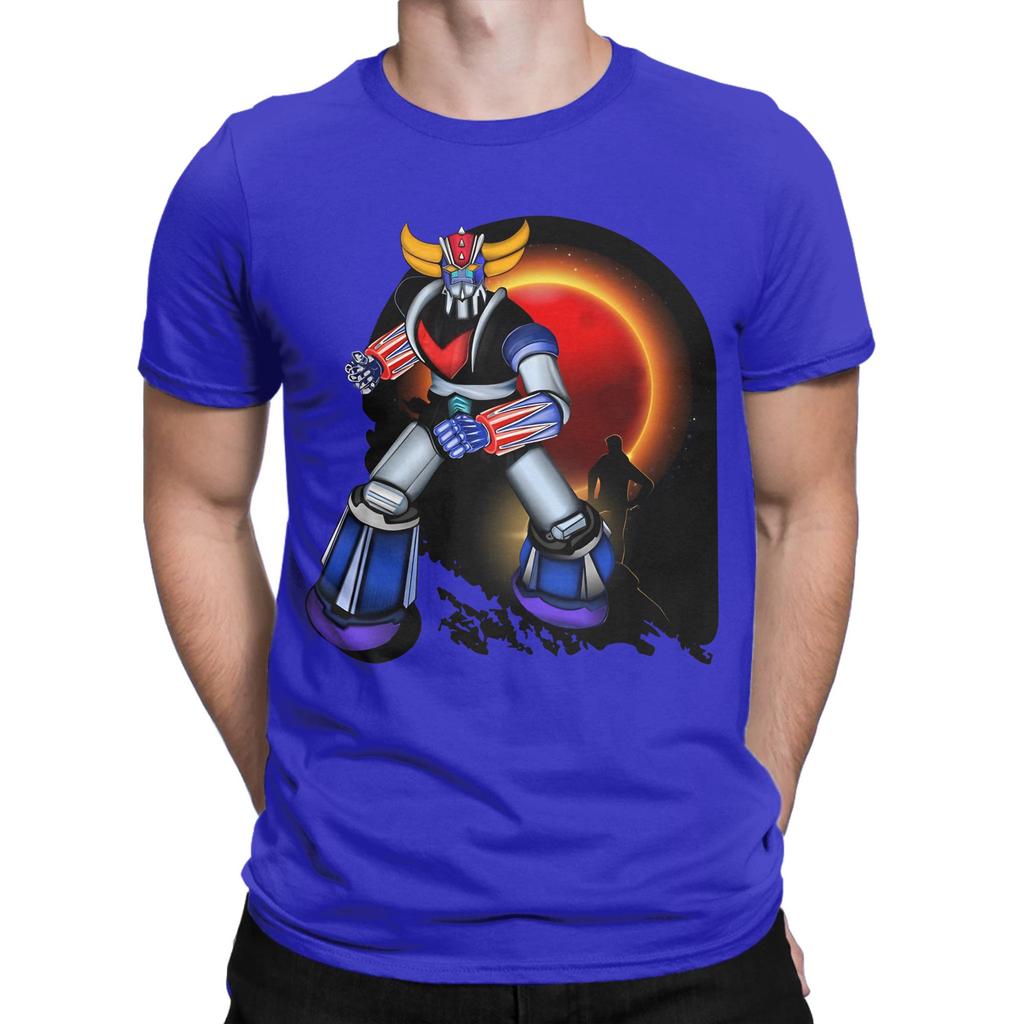 Grendizer Red Moon Novelty 100 Cotton Tshirt Goldorak Tops Tees For Unisex