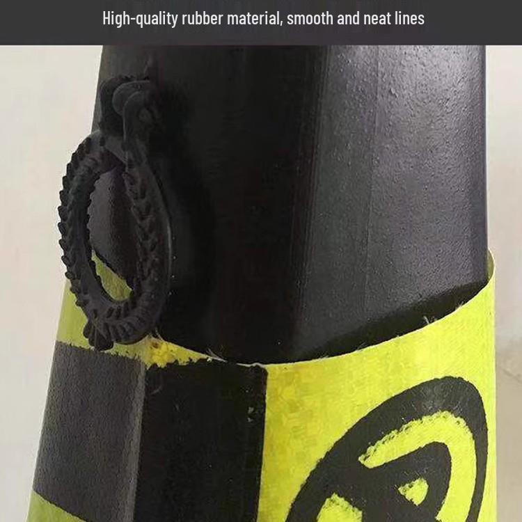 Ice Cream Bucket Parking Post: Reflective No Parking Warning Cone