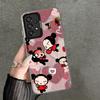 Cartoon Cute Pucca Garu Shockproof Phone Case for Samsung A17 A16 A15 A14 A37 A57 A36 A56 A26 A35 A55 A25 A34 A54 A24 A13 A23 A3