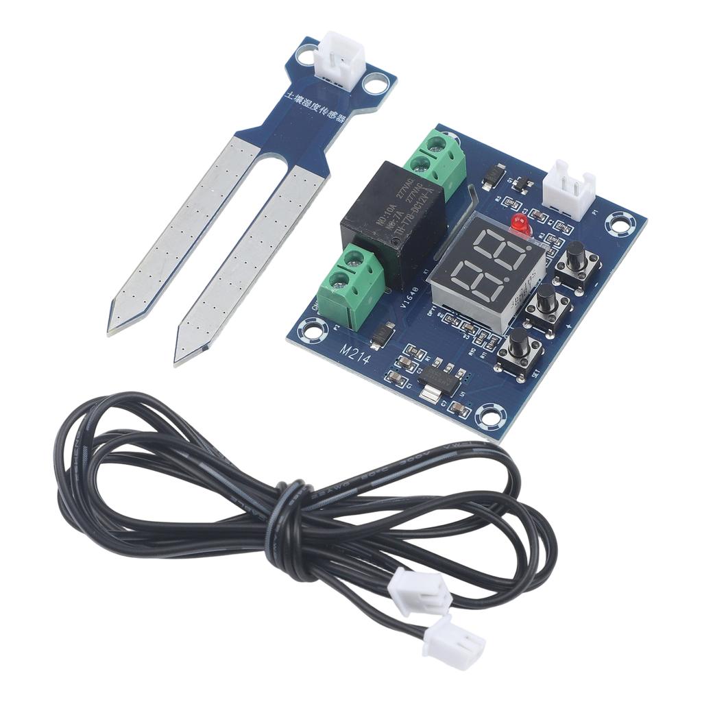 Digital Soil Moisture Controller Module XH-M214 For Auto Irrigation Watering Digital Soil Moisture Display Adjustable Humidity