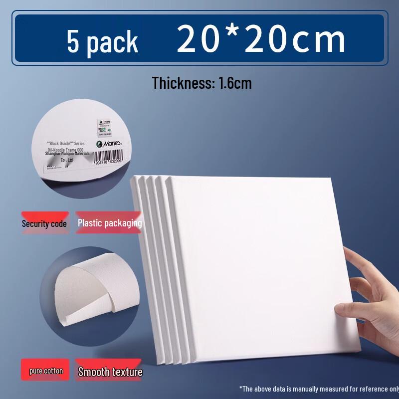 Mali Stretched Canvas Art Boards for Oil & Acrylic Painting