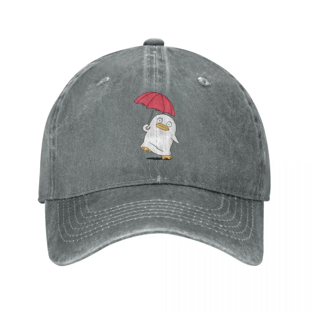 Casual Gintama Baseball Caps Unisex Distressed Denim Washed Sun Cap Anime Outdoor Activities Hats Cap