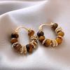 Accessible Luxury Small Pieces of Silver Golden Women's Best Selling Unique Earrings