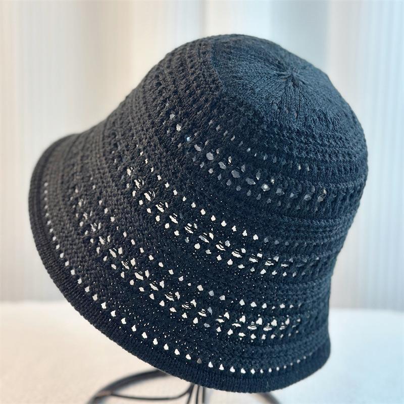 Chapeau de soleil pliable respirant et creux pour l'été, idéal pour les voyages, les vacances à la mer ou la plage