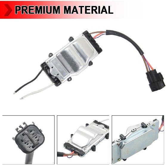 17117561757 Engine Cooling Fan Control Module, Radiator Fan Control Module Unit Fit For BMW E46 325i 328i, Replaces # 1137328080, 17117525508