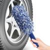 Autowaschbürste Super Brush Plüsch Premium Räder Bürste Rutschfester Griff Leicht zu reinigende Felgen Speichen Radlauf Autozubehör