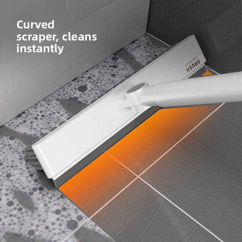 Long Handle Bathroom Hard Bristle Floor Brush for  Cleaning Toilet Cleaning Multi-Functional Household Floor Cleaning Tool