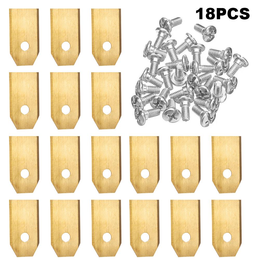 Lawn Mower Cutting Blades Kit For Husqvarna Automower/Gardena Robotic Lawnmower Repair Accessories Stainless Steel Cutting Blade