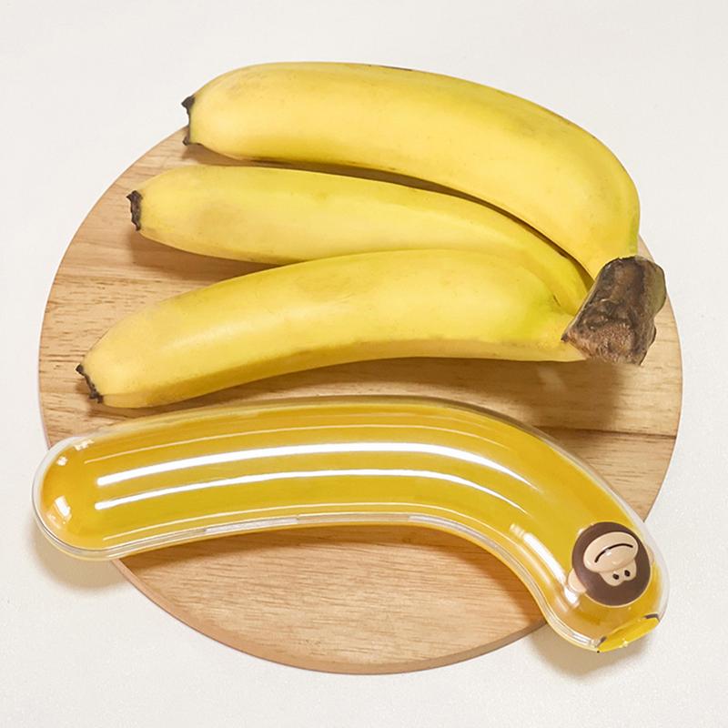 Etui na banana Wielokrotnego użytku Chroniące przed zgniataniem Kształt banana Pojemnik na żywność Kapsuła Ochrona owoców Przenośny Pojemnik na żywność na piknik na świeżym powietrzu