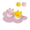 Ceramic Pet High Foot Bowl Cute Dog Food Feeding Basin Pet Drinking Feeder  Kitten Puppy