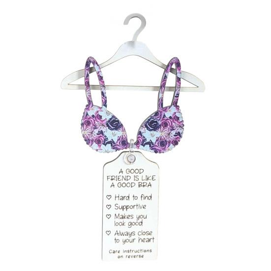 A Good Friend Is Like A Good Bra Ornament Funny Best Friend Christmas Ornament Holiday Keepsake Gift for Adults Women Friends Coworkers