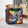 Colorful Notes 5D Diamond Painting Storage Basket Full Round Drill Mosaic Diamond Embroidery Cross Stitch Kits Home Decor Home Decor