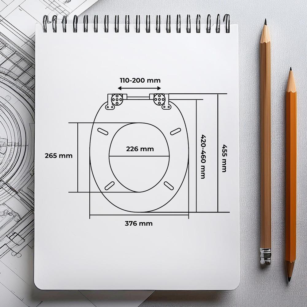 ARONA MDF TOILET SEAT