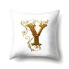Polyester Pillow Case Car Decoration Home 26 English Letters Printed Car Waist Cushion Pillow Case