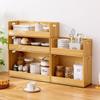 Large Capacity Desktop Storage Rack Stackable Countertop Rack New Dining Table Rack  Desktop Use
