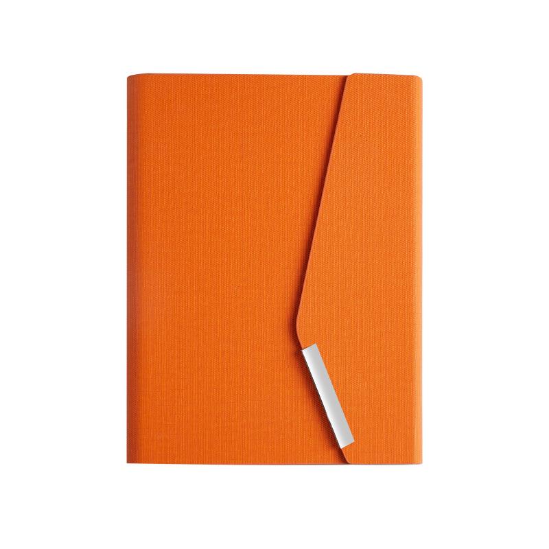 Embossed Logo A5 Trendy Simple Loose-Leaf Notebook
