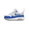 Air Max 1 EasyOn TD Blu Reale Sneakers per Bambini Bianco Grigio Neutro Nero DZ3309-104