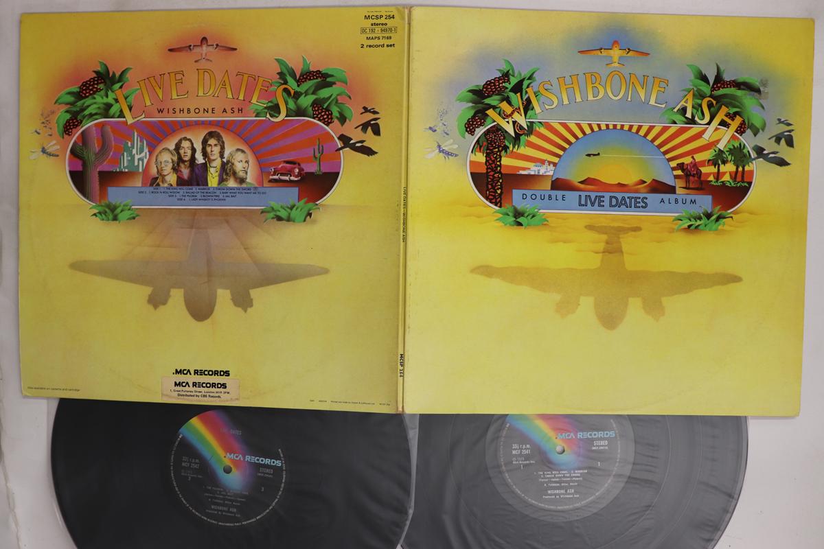 

Виниловая пластинка WISHBONE ASH Live Dates MCSP254 MCA 1974 UK Rock Б/у