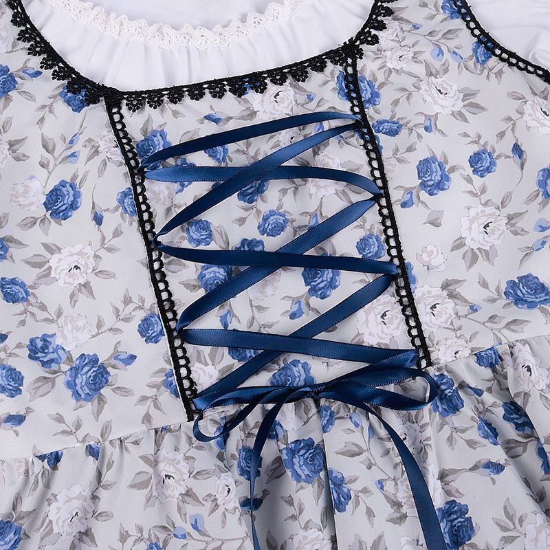 European & American Oktoberfest Costume V-Neck Cosplay Dress In Stock