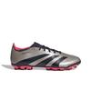 Adidas Predator League Comfortable Versatile Non-Slip Soccer Shoes Unisex Soccer Shoes Gray Black IF6313