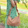 Olivia Pop OP_M2389 Suede Lace scrunchie Crossbody Bag