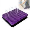 Orthopaedic Gel Seat Cushion for Sciatica and Tailbone Pain Relief, Honeycomb Coccyx Cushion with Removable Cloth Cover, for Home Office Car Chair
