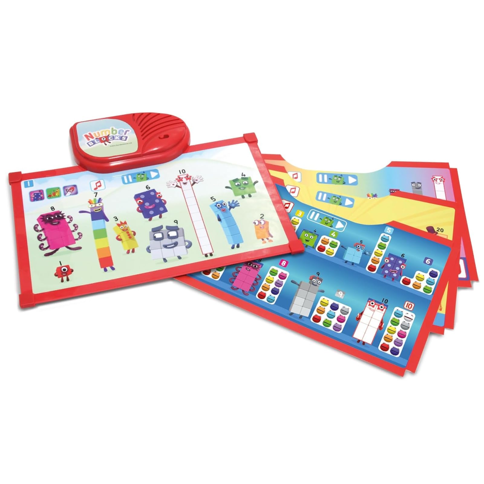 

Numberblocks Clip Learn Number Fun Electronic Educational Number Authentic & Toy, 1-20 Game, AN40,