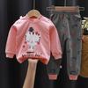 Children's Underwear Sets - Long-sleeved And Long-pants Sets For Boys, Girls' Pure Cotton Pajama Sets In 2-piece Sets