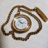 Used Rare excellent condition ORIENT gold-colored pocket watch multi-function