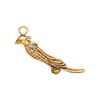 Brass Bird Keychain Interesting Small Animal Modeling Handbag Keyholder Pendant Fashion Accessory Keys Decorations