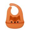 Babador de silicone à prova d'água para bebês - Babador de arroz descartável grande