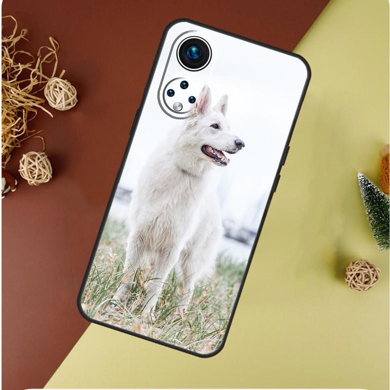 Cartoon German Shepherd Dog Case For Honor 200 Pro X9b X9a X8b X8a X8 X9 X9c 50 70 90 Honor Magic 7 Lite 6 5 Pro Cover